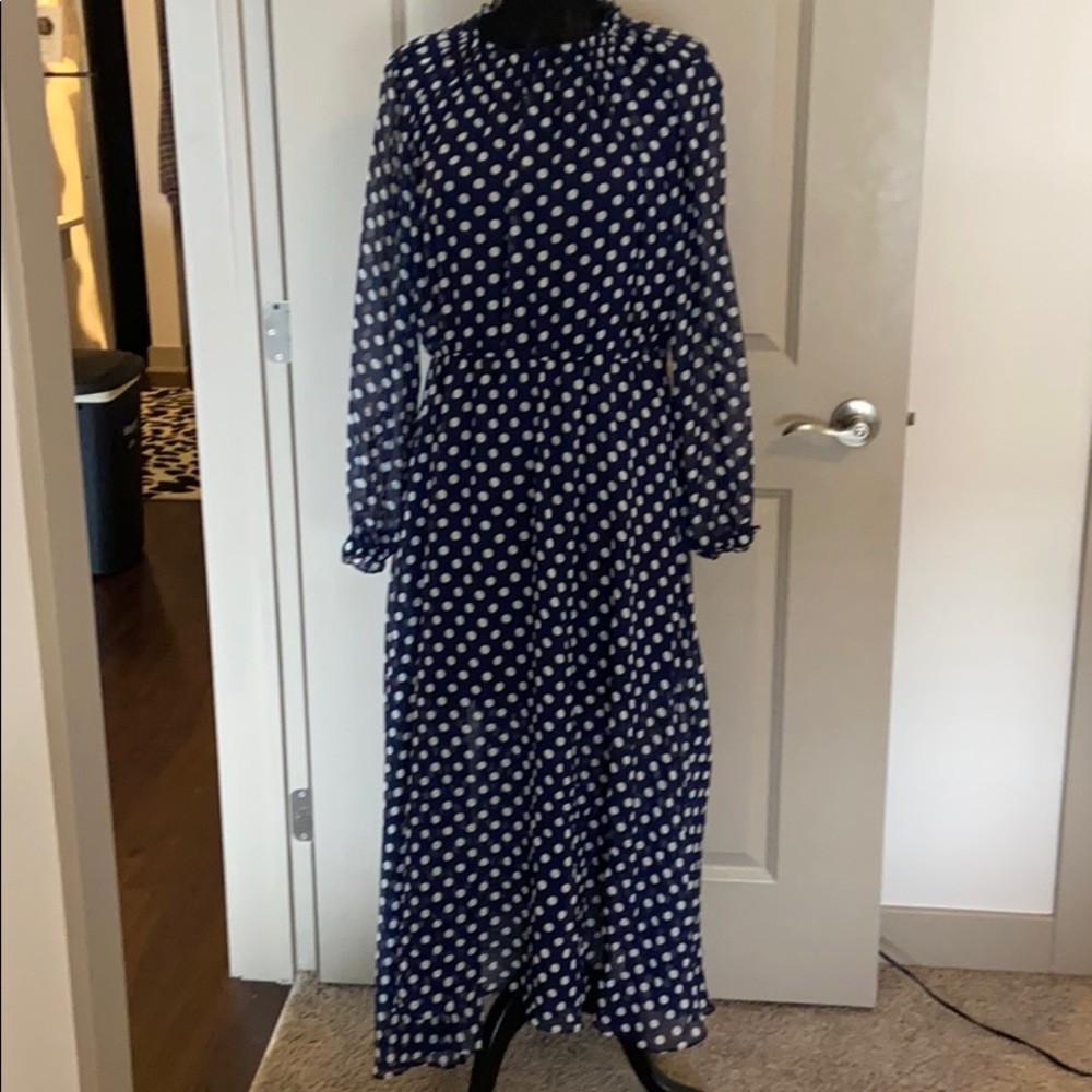 Long sleeve maxi dress